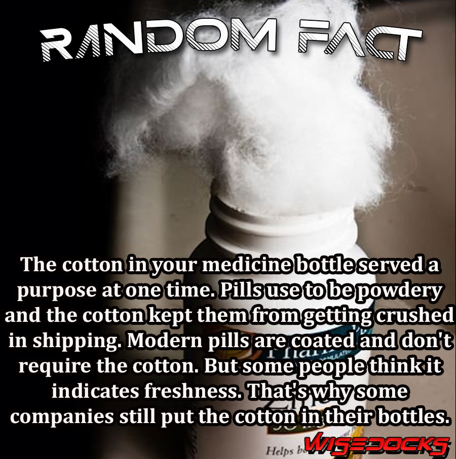 pill bottle cotton