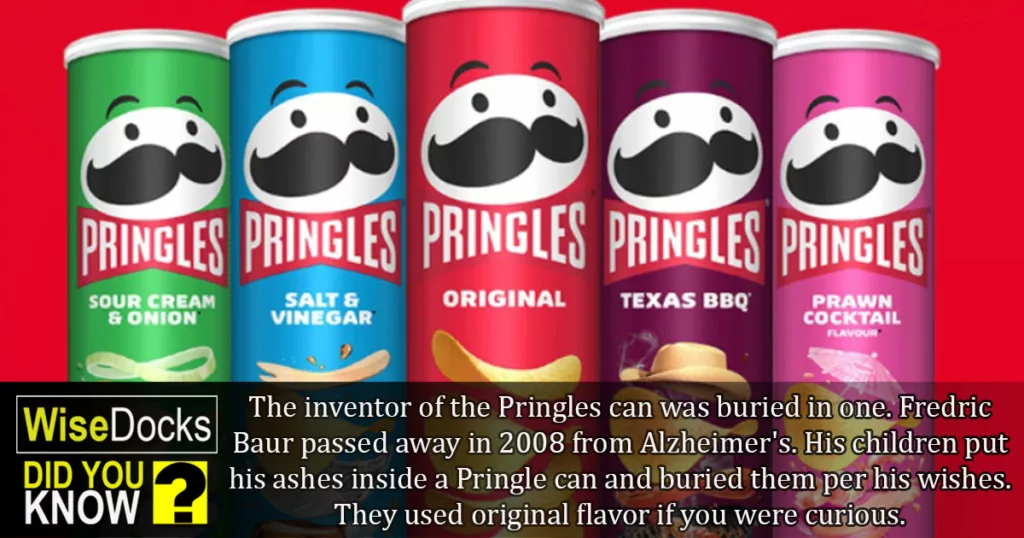 Pringles inventor